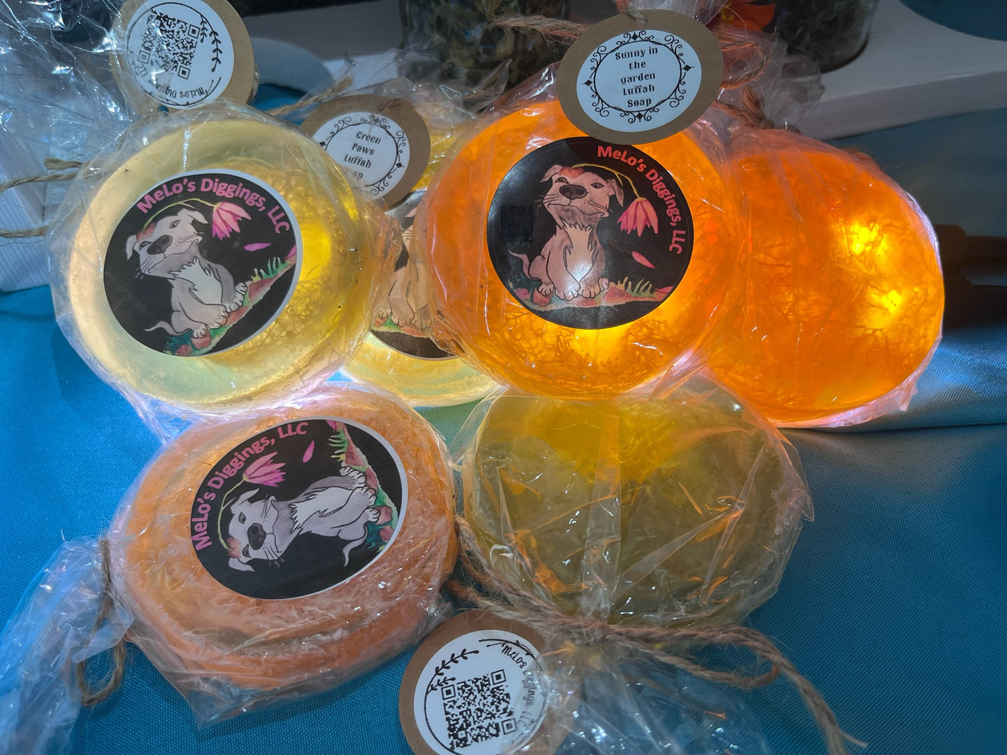 All-Natural Loofah Soap