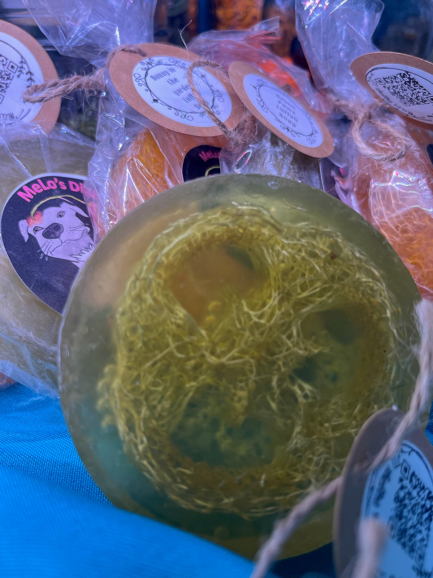 All-Natural Loofah Soap